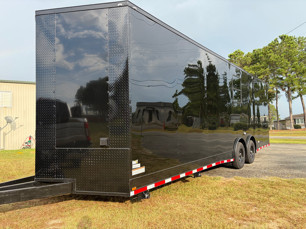 8.5X28TA Black Race Ready Trailer