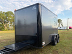 7X12TA Charcoal Fiber Splicing Trailer