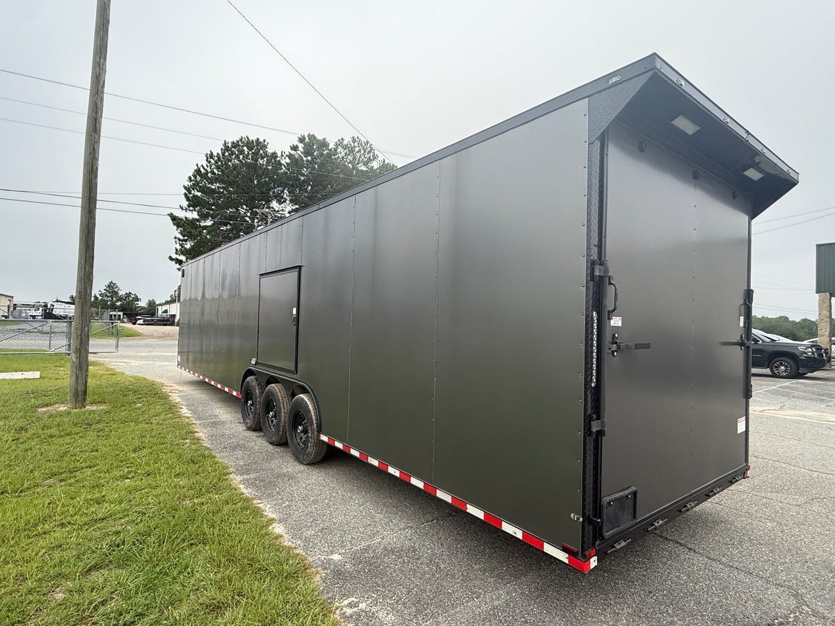 8.5X36TTA5 Charcoal Standard Car Hauler Trailer — image 11 of 12
