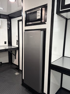 8.5X22TA White Office Trailer