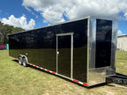 8.5X32 Black Car Hauler Trailer