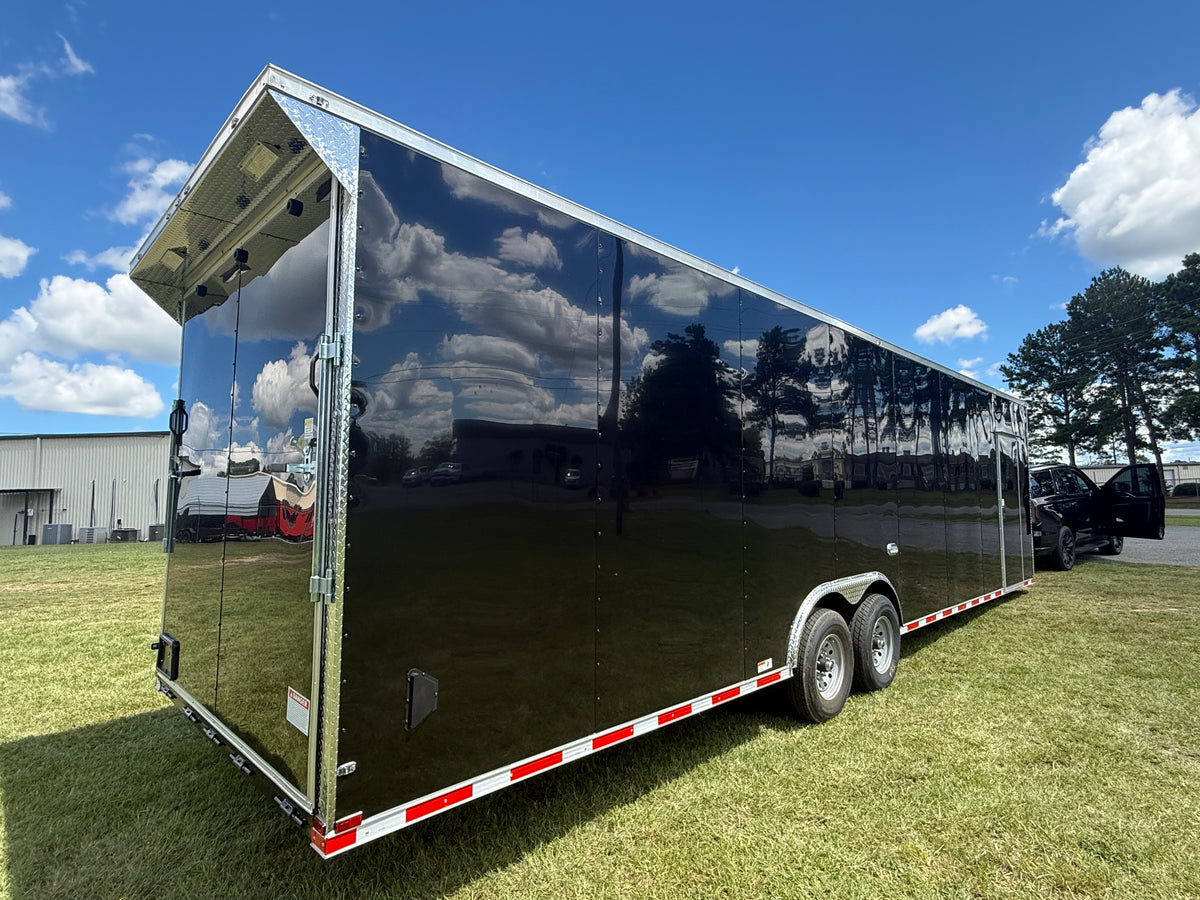 8.5X32 Black Car Hauler Trailer