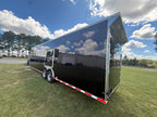 8.5X32 Black Car Hauler Trailer