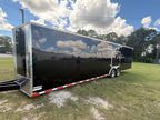 8.5X32 Black Car Hauler Trailer