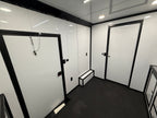 8.5x18 White Gullwing Porch Trailer — image 6 of 19