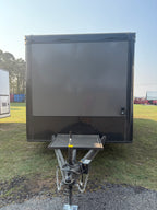 8.5x26TA Charcoal Concession Porch Trailer — image 6 of 9