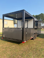 8.5x26TA Charcoal Concession Porch Trailer — image 9 of 9