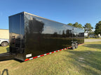 8.5X32 Black Car Hauler Trailer