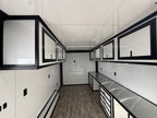 8.5X18 White Office Trailer