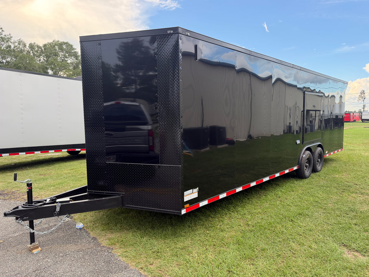 8.5X26 Black Standard Car Hauler Trailer