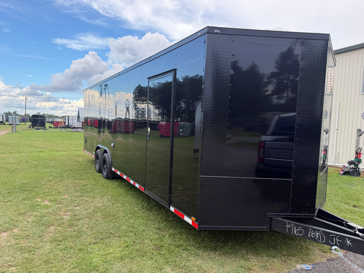 8.5X26 Black Standard Car Hauler Trailer