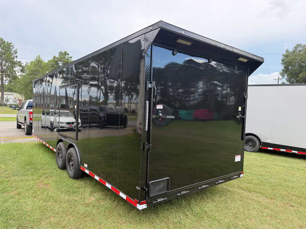 8.5X26 Black Standard Car Hauler Trailer