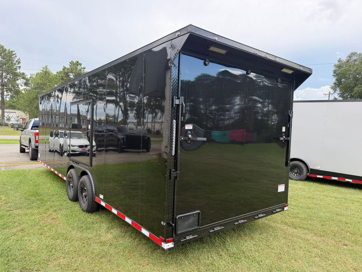 8.5X26 Black Standard Car Hauler Trailer
