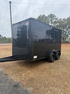 7X12TA Black Splicing Trailer