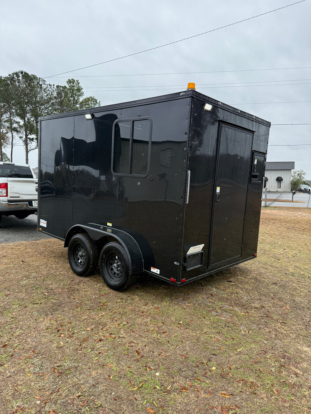 7X12TA Black Splicing Trailer