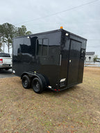 7X12TA Black Splicing Trailer