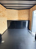 8.5X16TA3 Black Standard Work Trailer