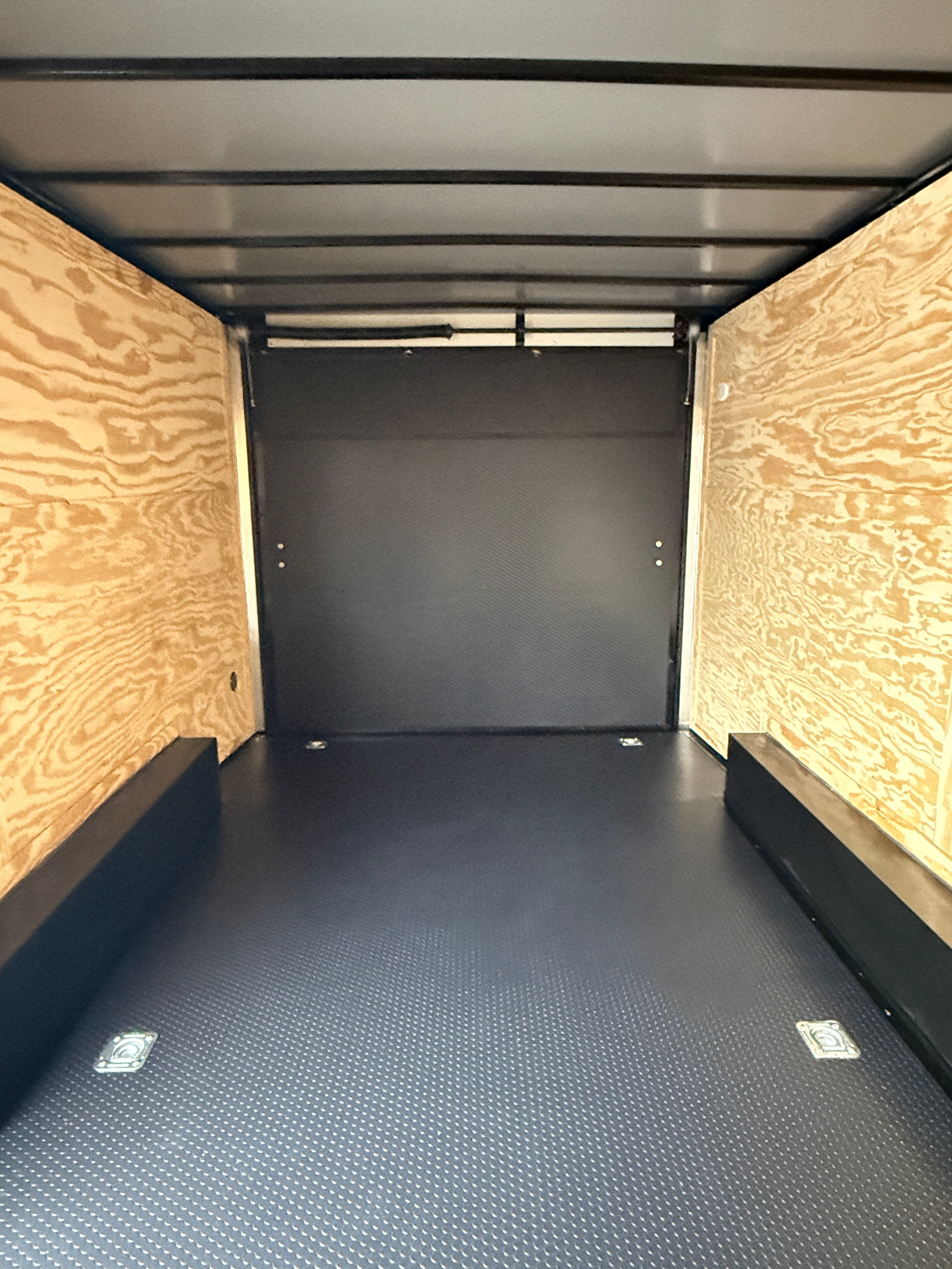 8.5X16TA3 Black Standard Work Trailer