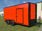 7X14TA Orange Standard Trailer | Enclosed Cargo Trailer