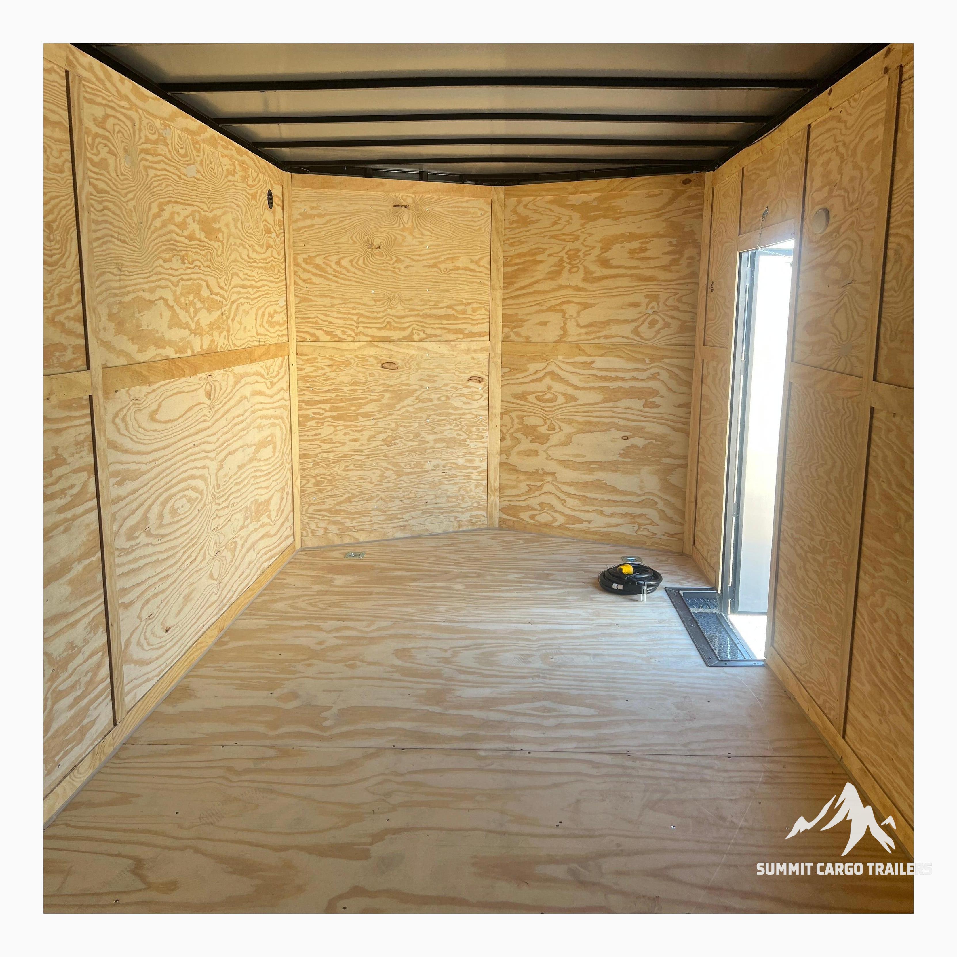 8.5X28TA3 White Standard Car Hauler Trailer