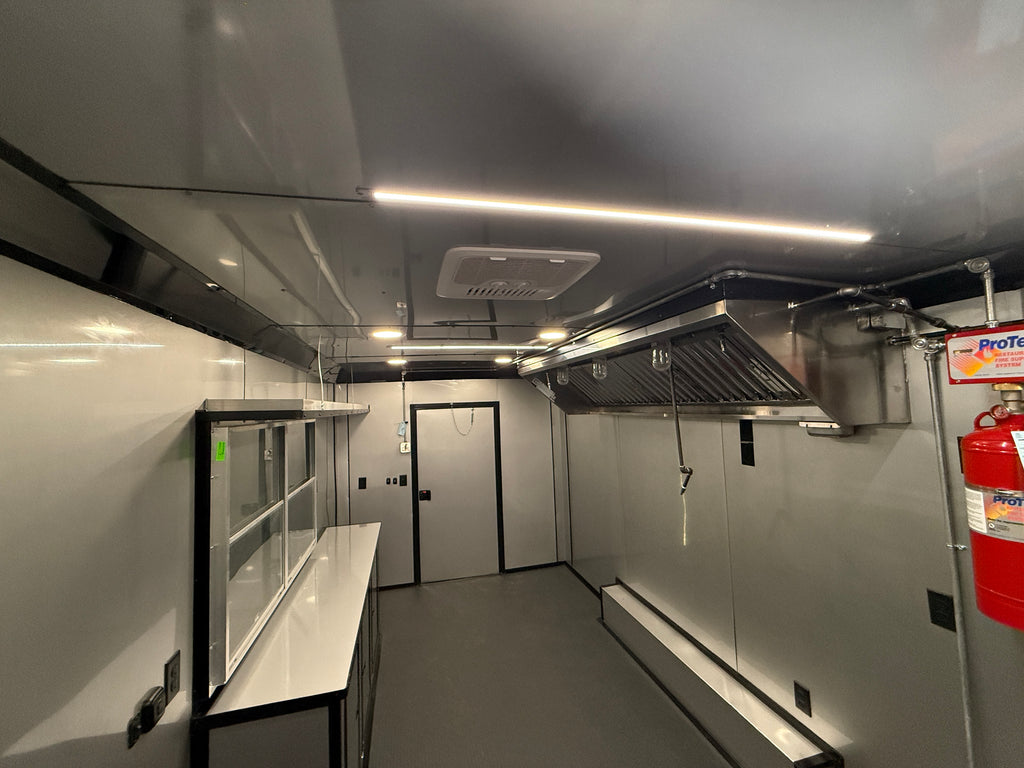 8.5x18 Mobile Food & Concession Trailer White — image 19 of 24