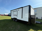8.5x18 Mobile Food & Concession Trailer White — image 20 of 24