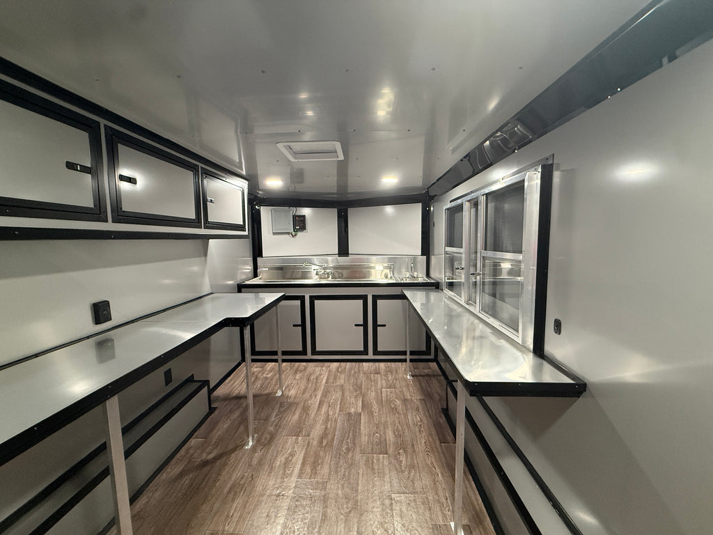 8.5X14 Coffee Concession Trailer | Beverage Trailer