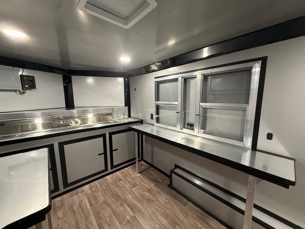 8.5X14 Coffee Concession Trailer | Beverage Trailer