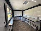 8.5X16 White Beverage Trailer | Coffee Trailer
