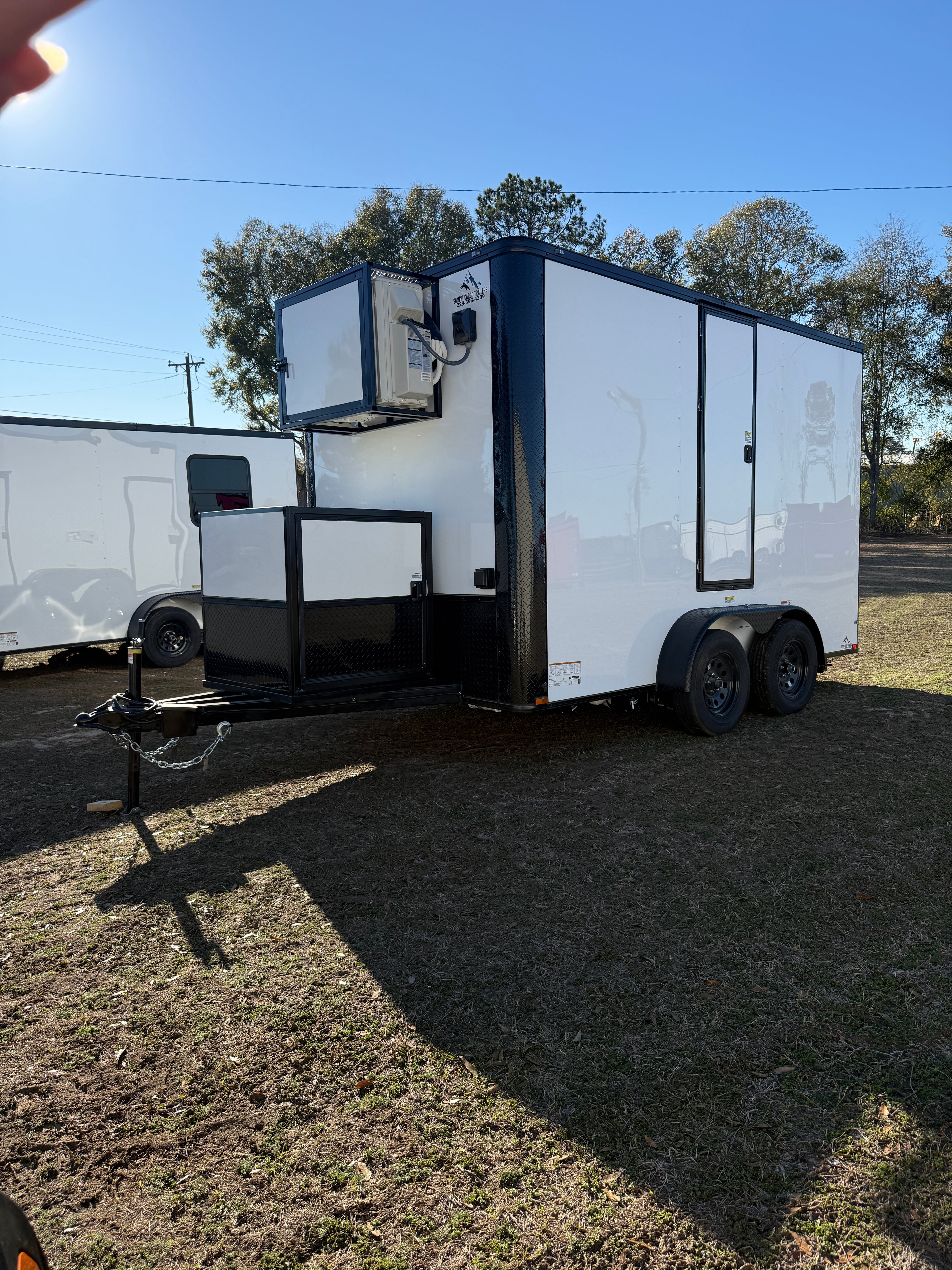 7x12TA Mobile Bathroom Trailer