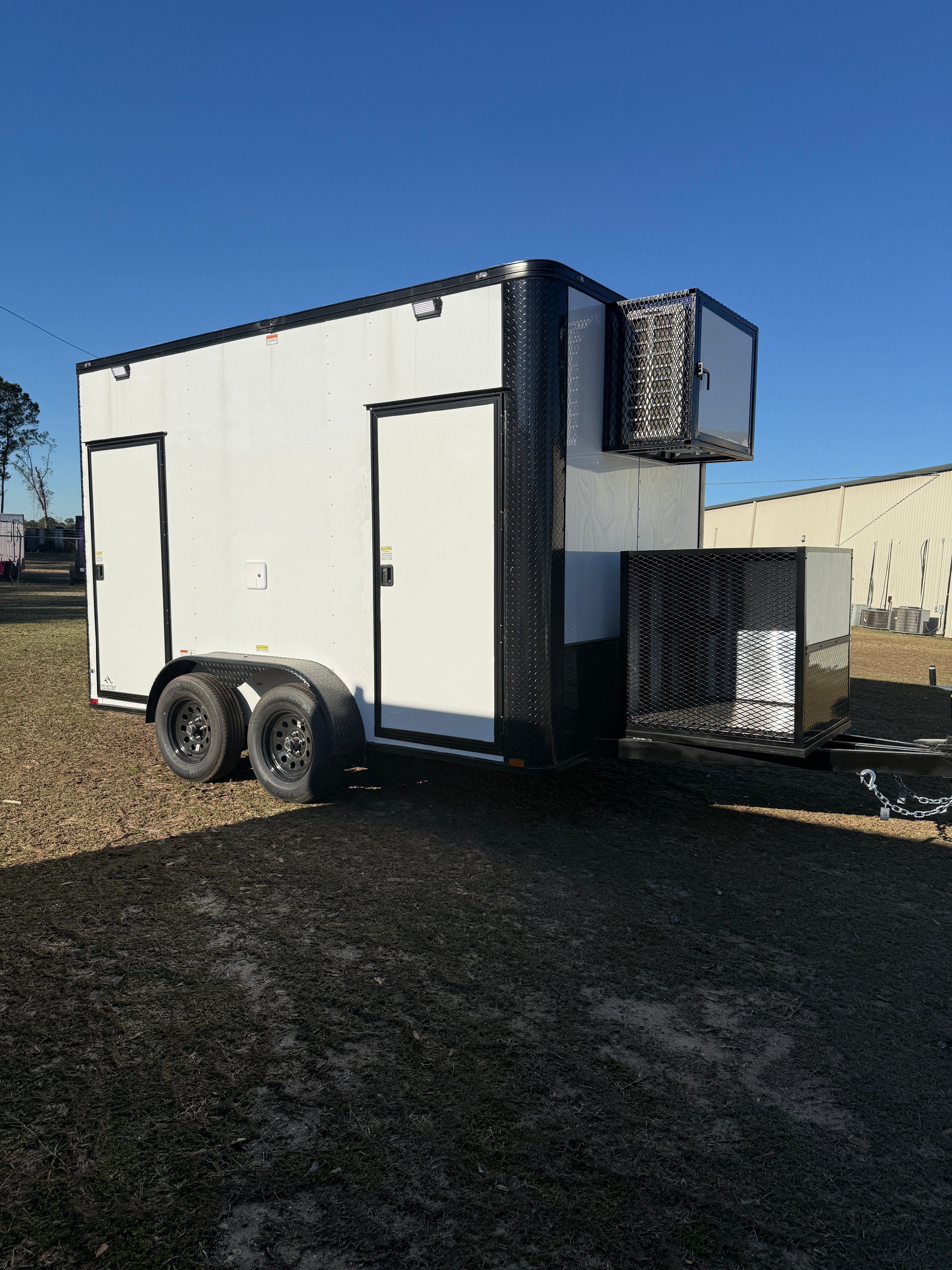 7x12TA Mobile Bathroom Trailer