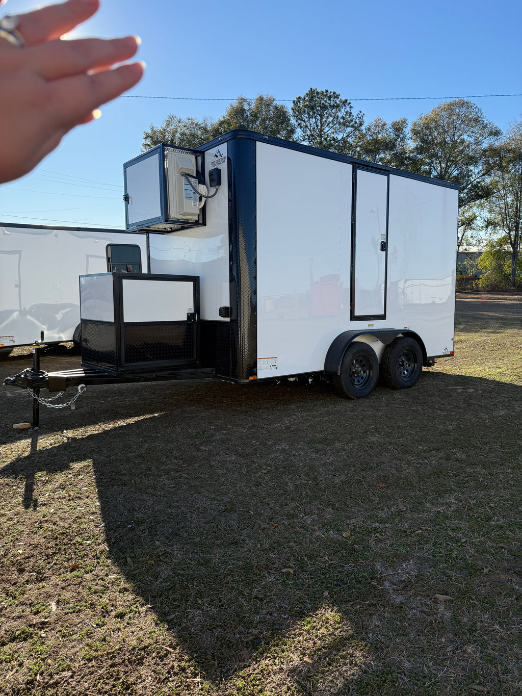 7x12TA Mobile Bathroom Trailer