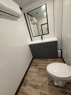 7x12TA Mobile Bathroom Trailer