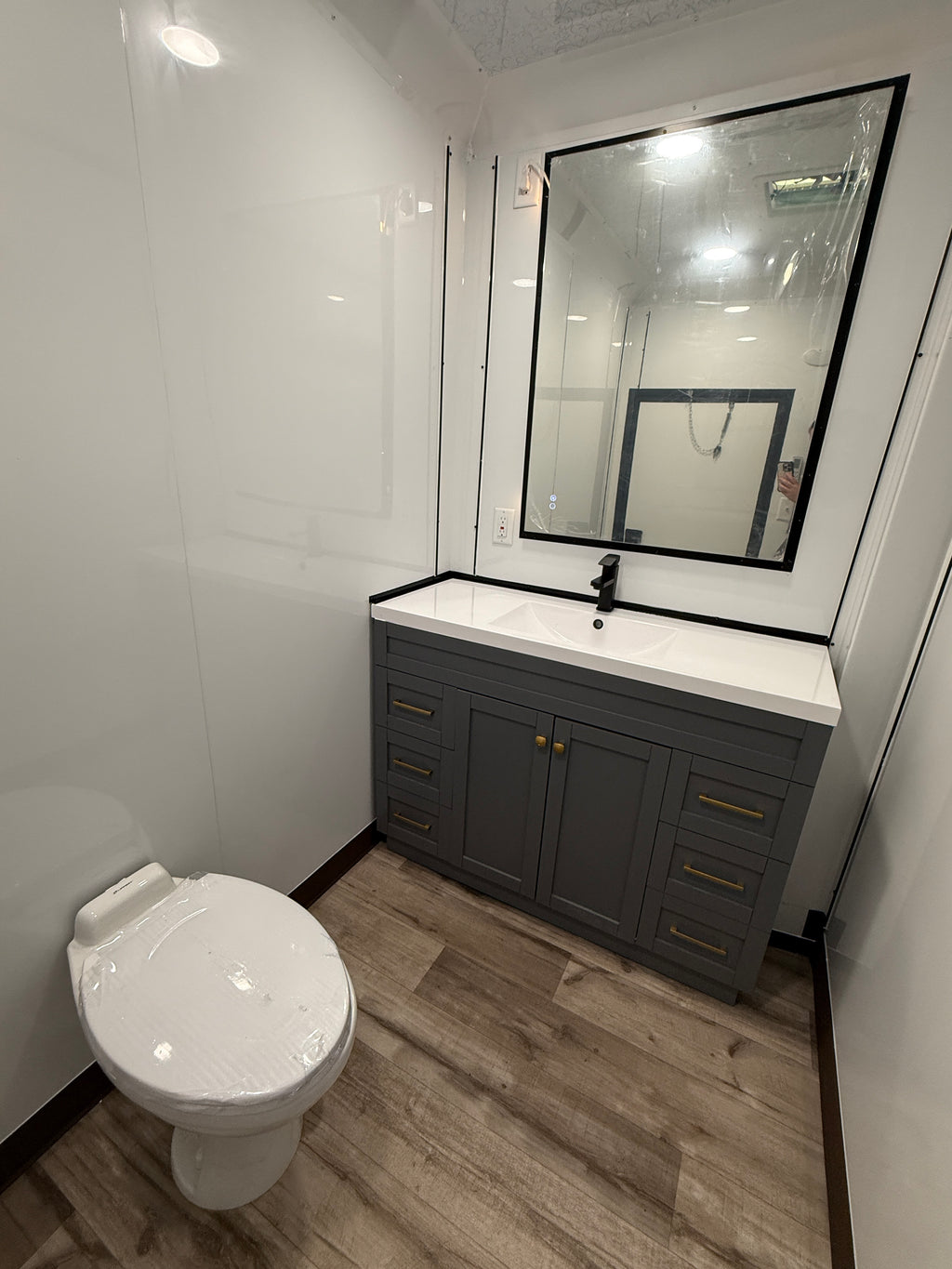 7x12TA Mobile Bathroom Trailer