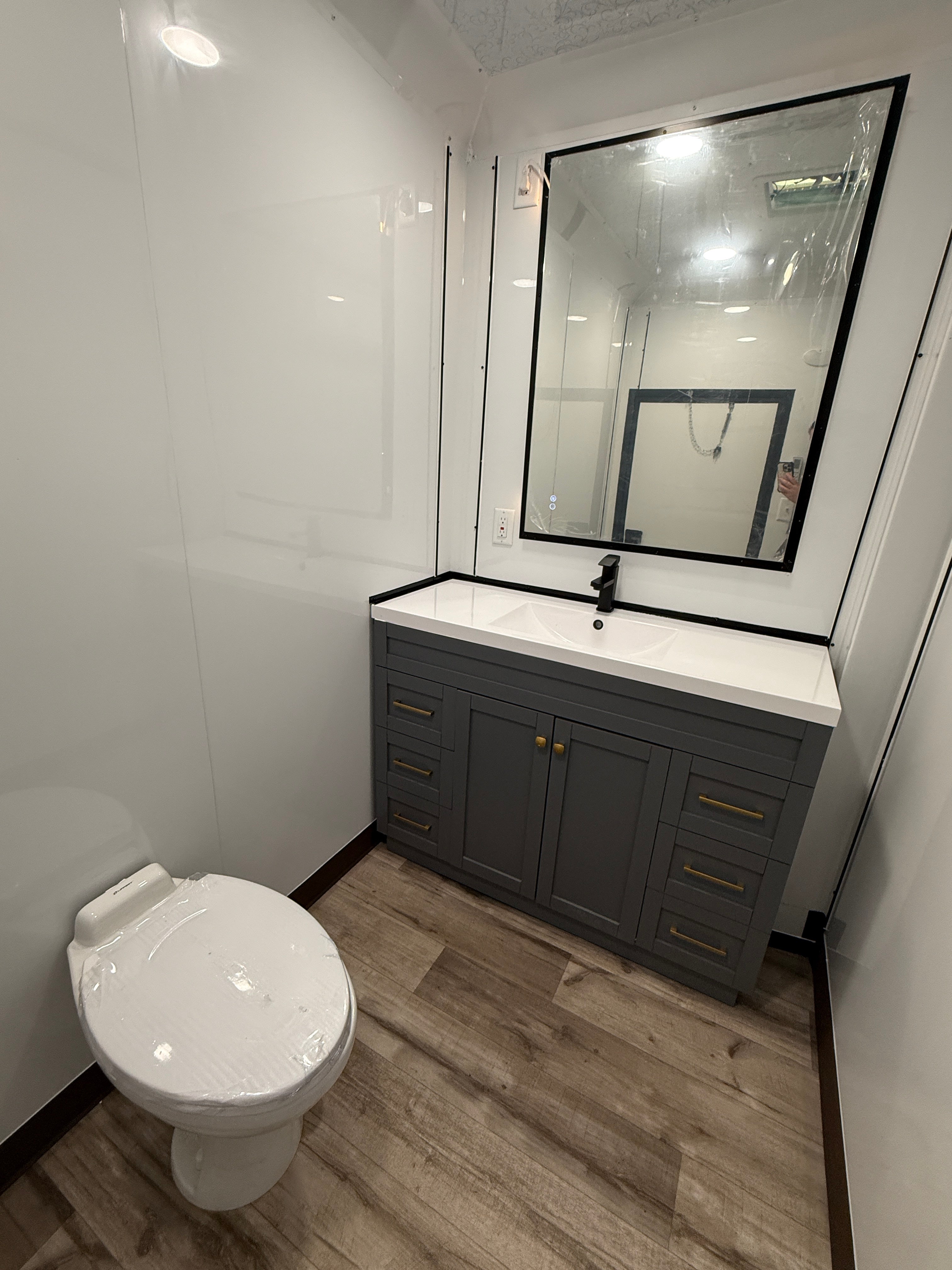 7x12TA Mobile Bathroom Trailer