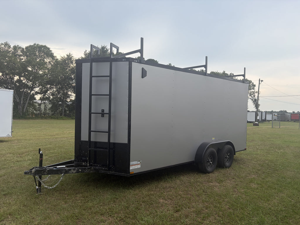 7X16TA Silver Standard Work Trailer