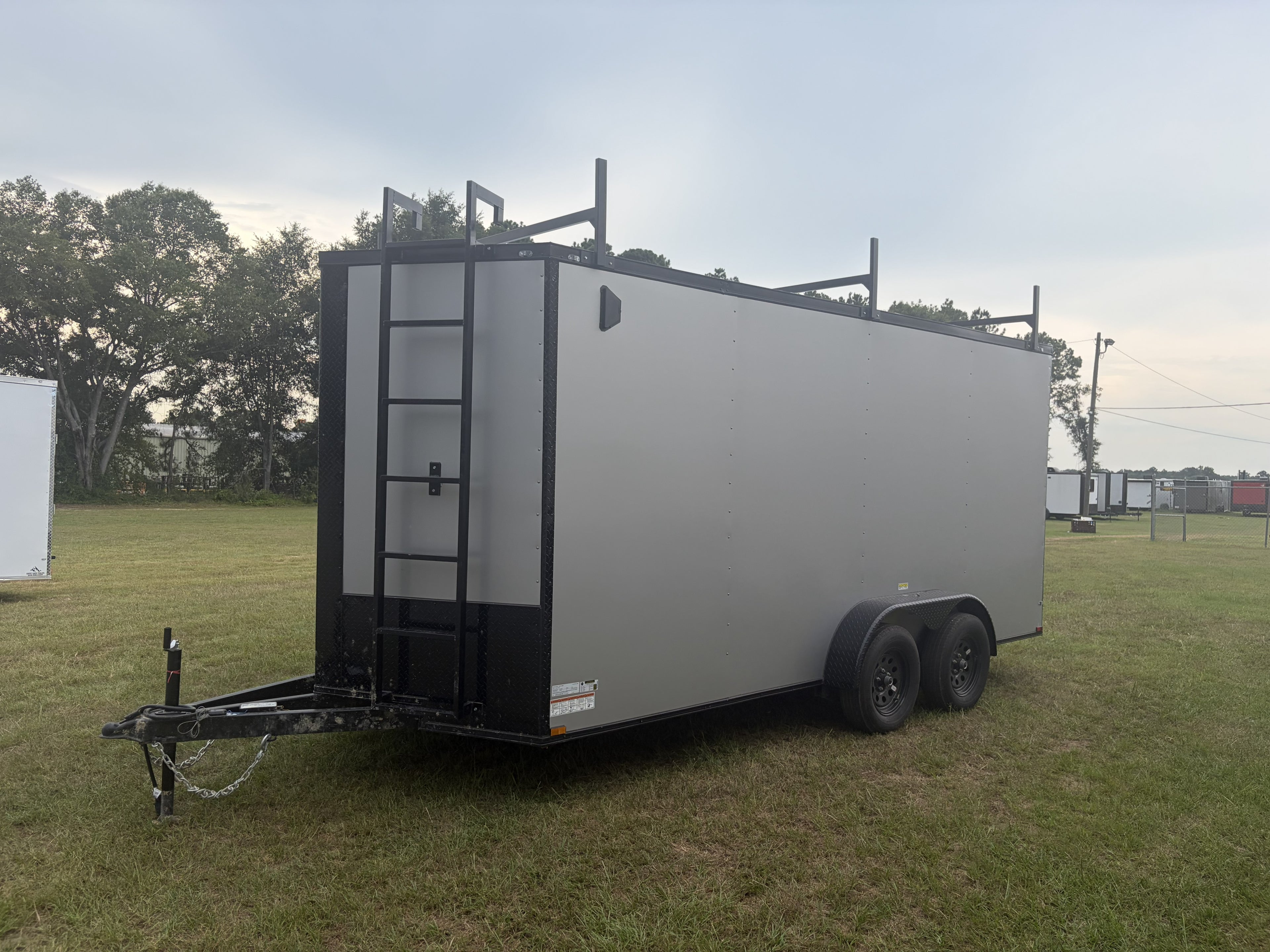 7X16TA Silver Standard Work Trailer