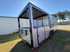 8.5x26TA3 Silver Frost BBQ Porch Trailer — image 4 of 11