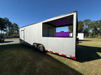 8.5x26TA3 Silver Frost BBQ Porch Trailer — image 9 of 11