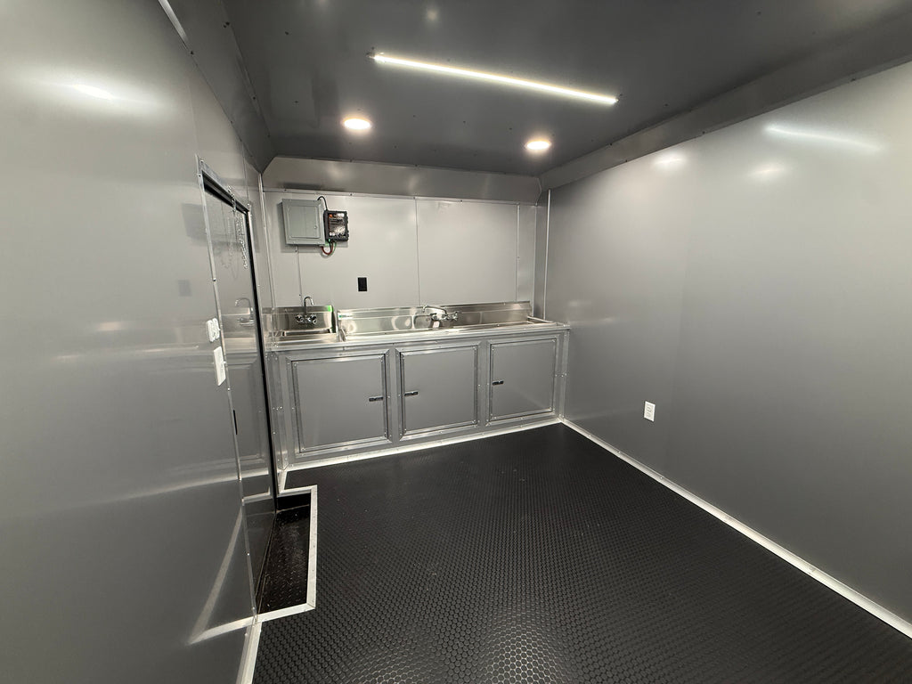 8.5x26TA3 Silver Frost BBQ Porch Trailer — image 11 of 11