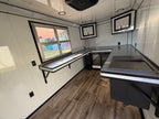 7x14TA Pink Beverage Trailer | Fridge | Ice Bin