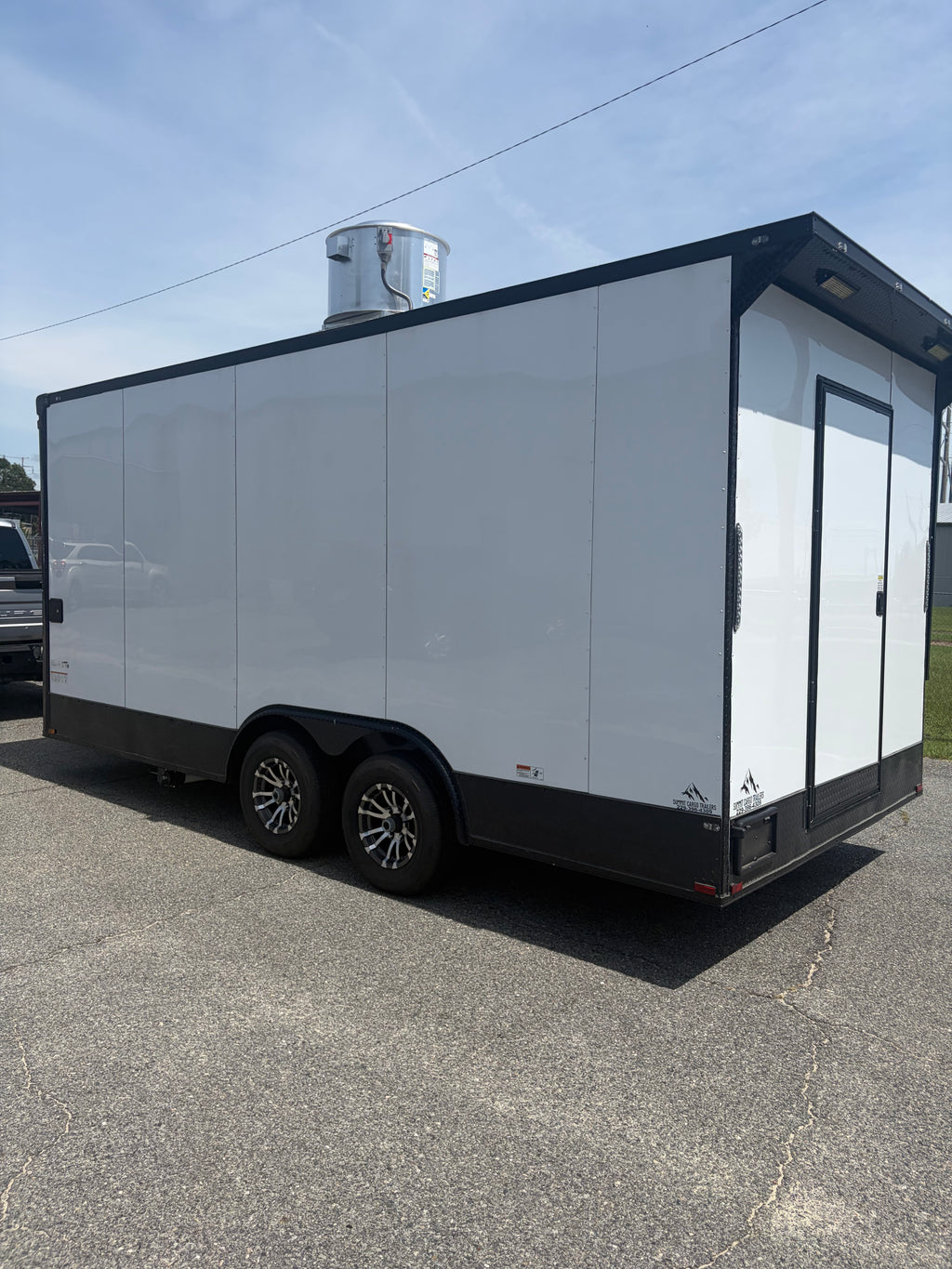 8.5x18 Mobile Food & Concession Trailer White — image 6 of 24