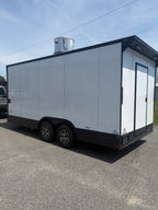 8.5x18 Mobile Food & Concession Trailer White — image 22 of 24
