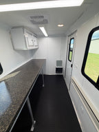 6X10SA White Splicing Trailer