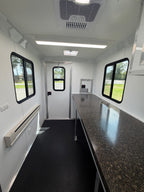 6X10SA White Splicing Trailer