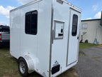 6X10SA White Splicing Trailer