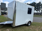 6X10SA White Splicing Trailer