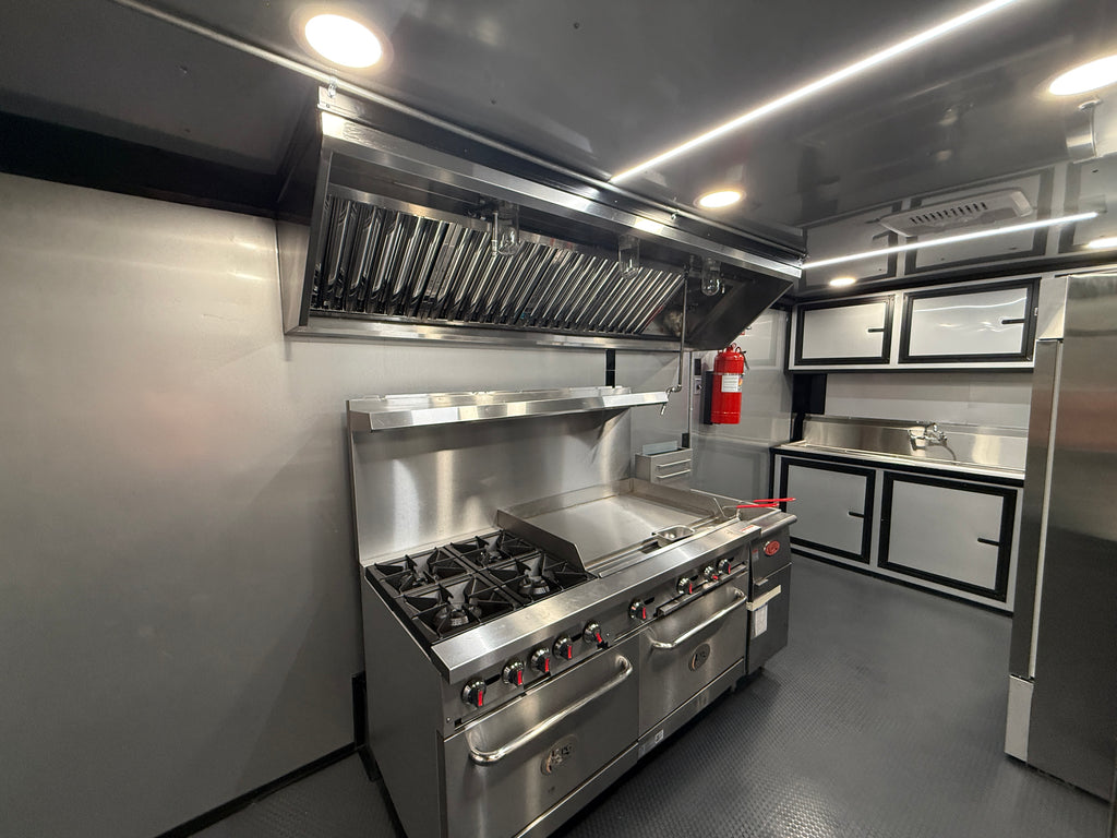 8.5X18TA3 White Concession Trailer
