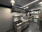 8.5X18TA3 White Concession Trailer