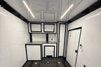Custom Race Ready Cabinets with Generator Compartment